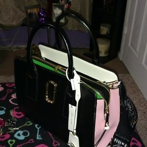 Marc Jacobd snapshot two way leather Handbag